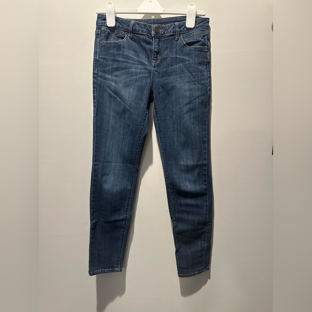 Simply Vera Vera Wang Dark Blue Skinny Jeans